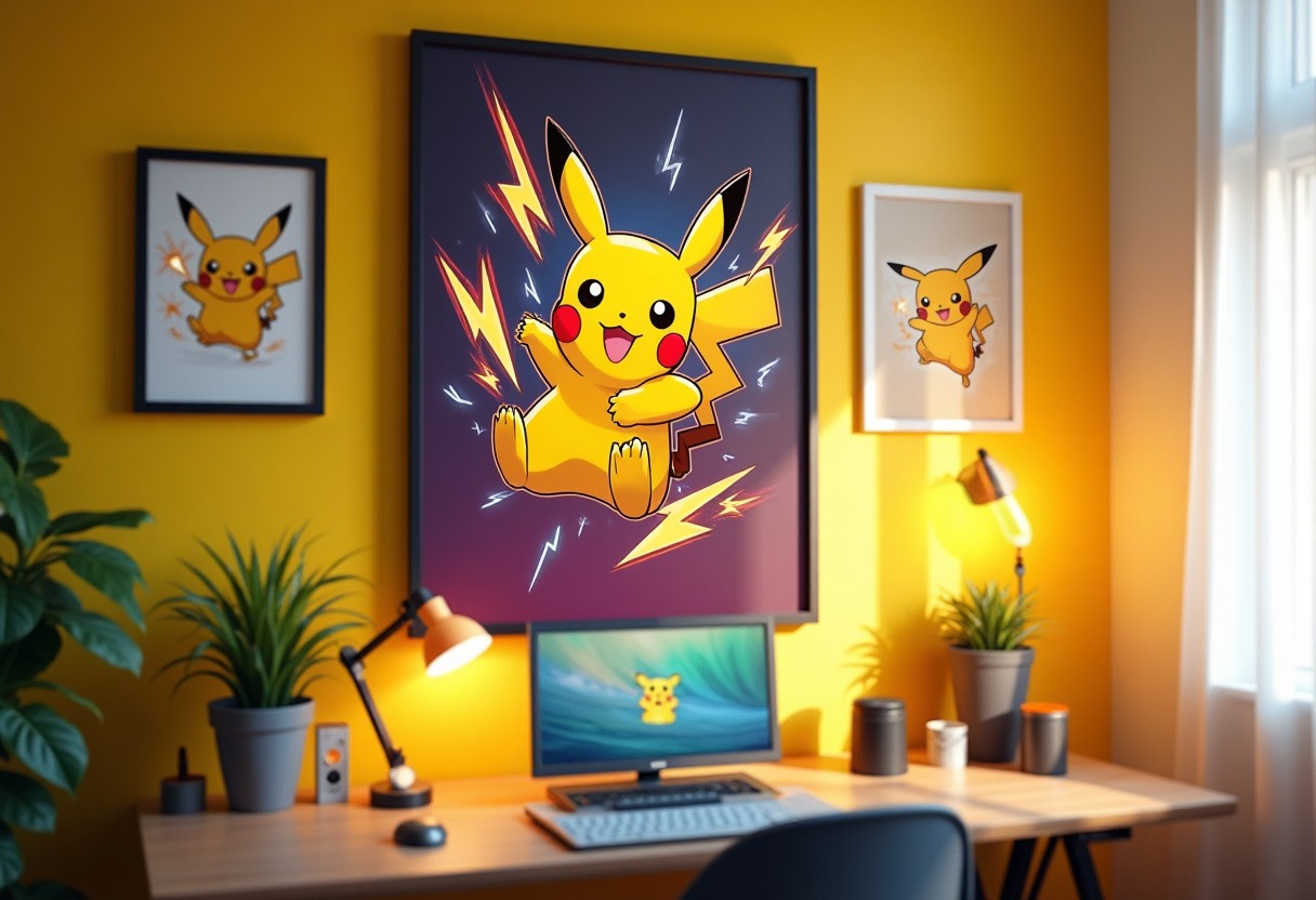 Best Pikachu Posters and Wall Art for Any Room